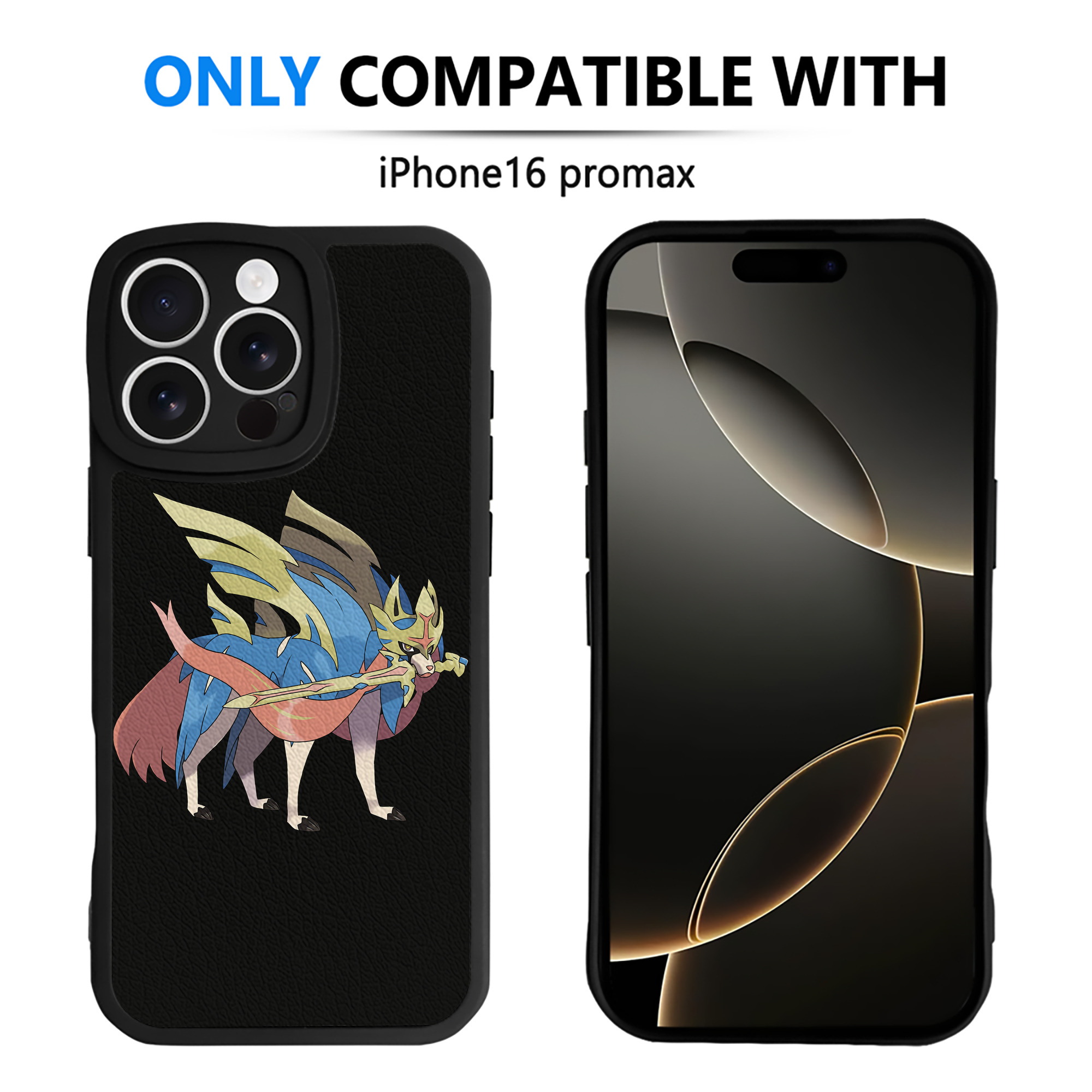 （画像用） ポケットモンスター Pokémon 【iPhone 16シリーズ対応】シリコンスマホケース（レザー調） 材質：シリコン